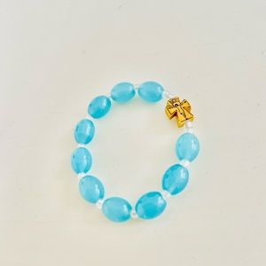 Blue Bead Bracelet